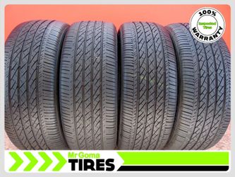 4 TIRES BRIDGESTONE TURANZA EL440 215/55R18 95H Tread 7.7/32 2155518