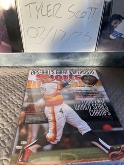 George Springer Auto Picture