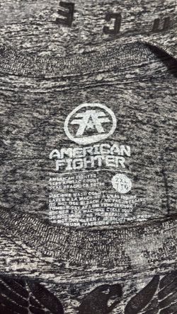 American Fighter T-Shirt Size 2XL