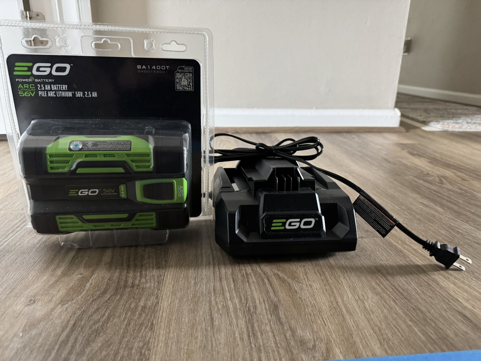 EGO Power+ 56V 2.5 Ah Battery with Charger