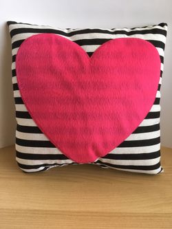 Target Dollar Spot Heart Toss Pillow