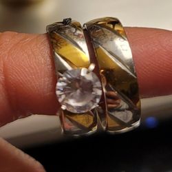 Wedding RIngs Set Like New 