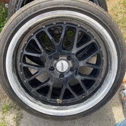 19"s Rims With Spacers 