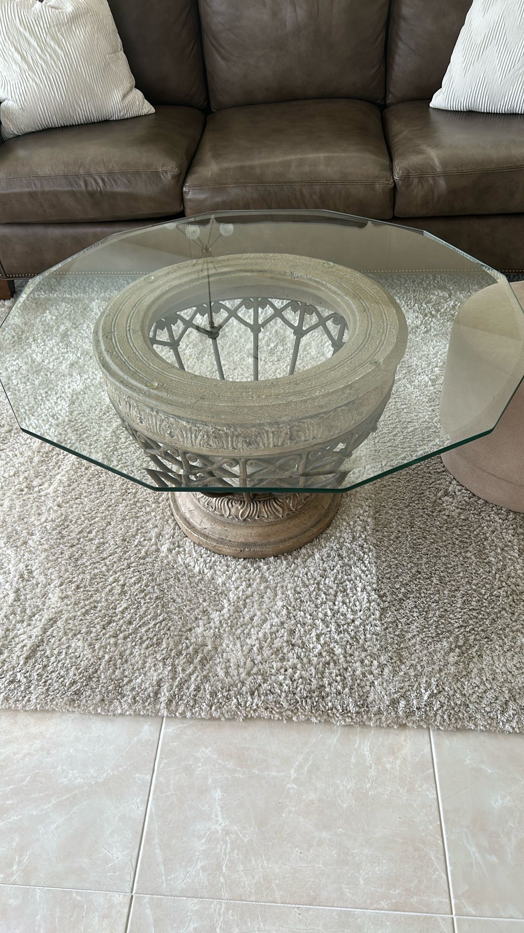 Glass Coffee & Side Table