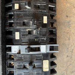 Assorted Zinsco Circuit Breakers