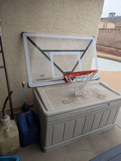 Basketball Backboard And Hoop