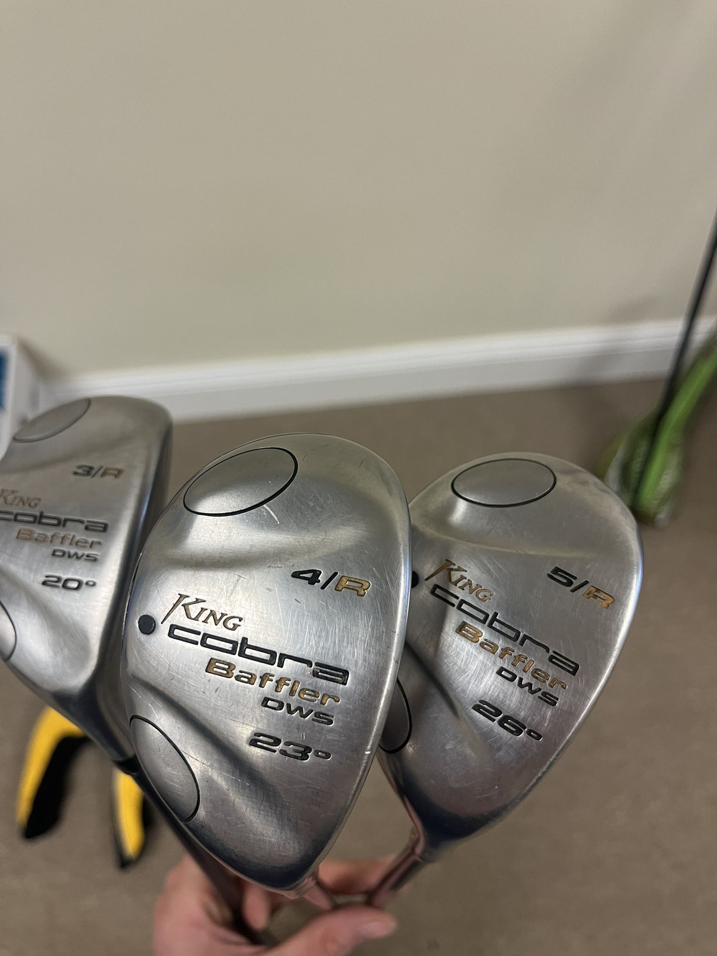 King Cobra Baffler Hybrid Golf Clubs (3, 4 & 5)