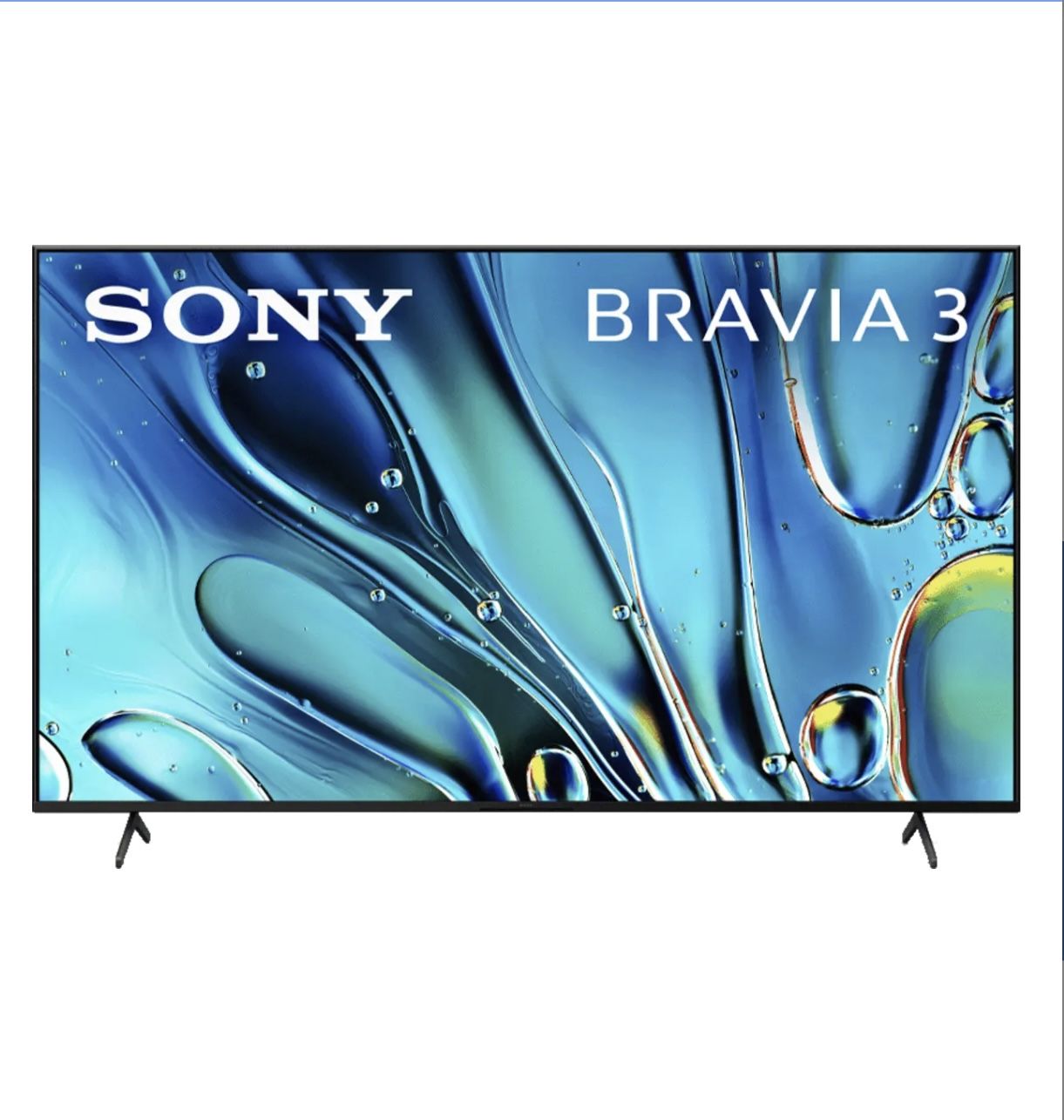 SONY (85’) Class BRAVIA 3 LED 4K HDR Smart Google TV-85S30, 2024 Model