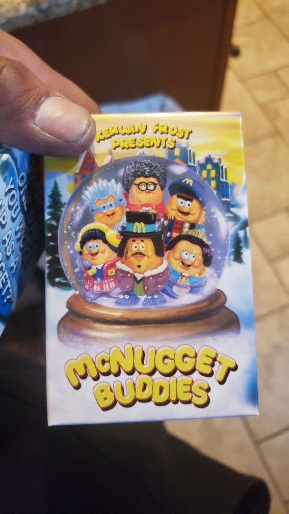 Unopened 2023 "Golden Nugget" Kerwin Frost Mcnugget Buddies