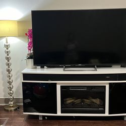 Tv Stand Consonle, Heater, Speaker And Storage