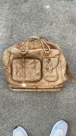 Vintage antique luggage bag & chest
