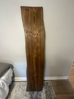 Reclaimed wood headboard