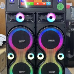 Dolphin Professional Karaoke Party speaker With 4X12’’ Speakers w/Touchscreen