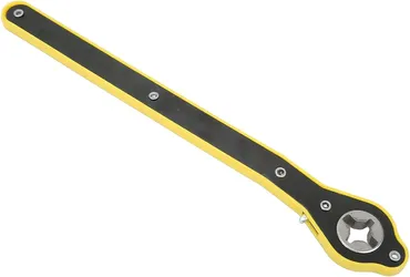 Ratchet Wrench Long Handle Durable Labor Saving Tire Wheel Lug Wrench for Cars SUVs Trucks Steel 13.4in 2 Units