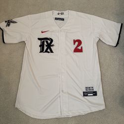 Semien #2 Cream City Connect Texas Rangers Baseball Jersey