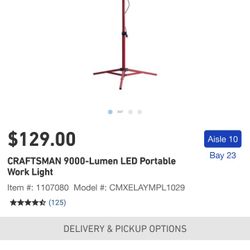 Craftsman Work Light