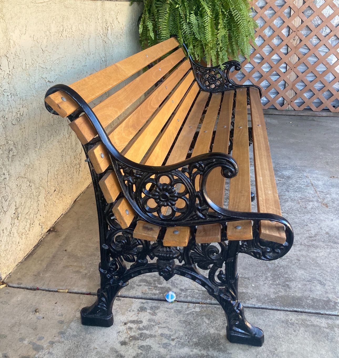 Outdoor Park Bench