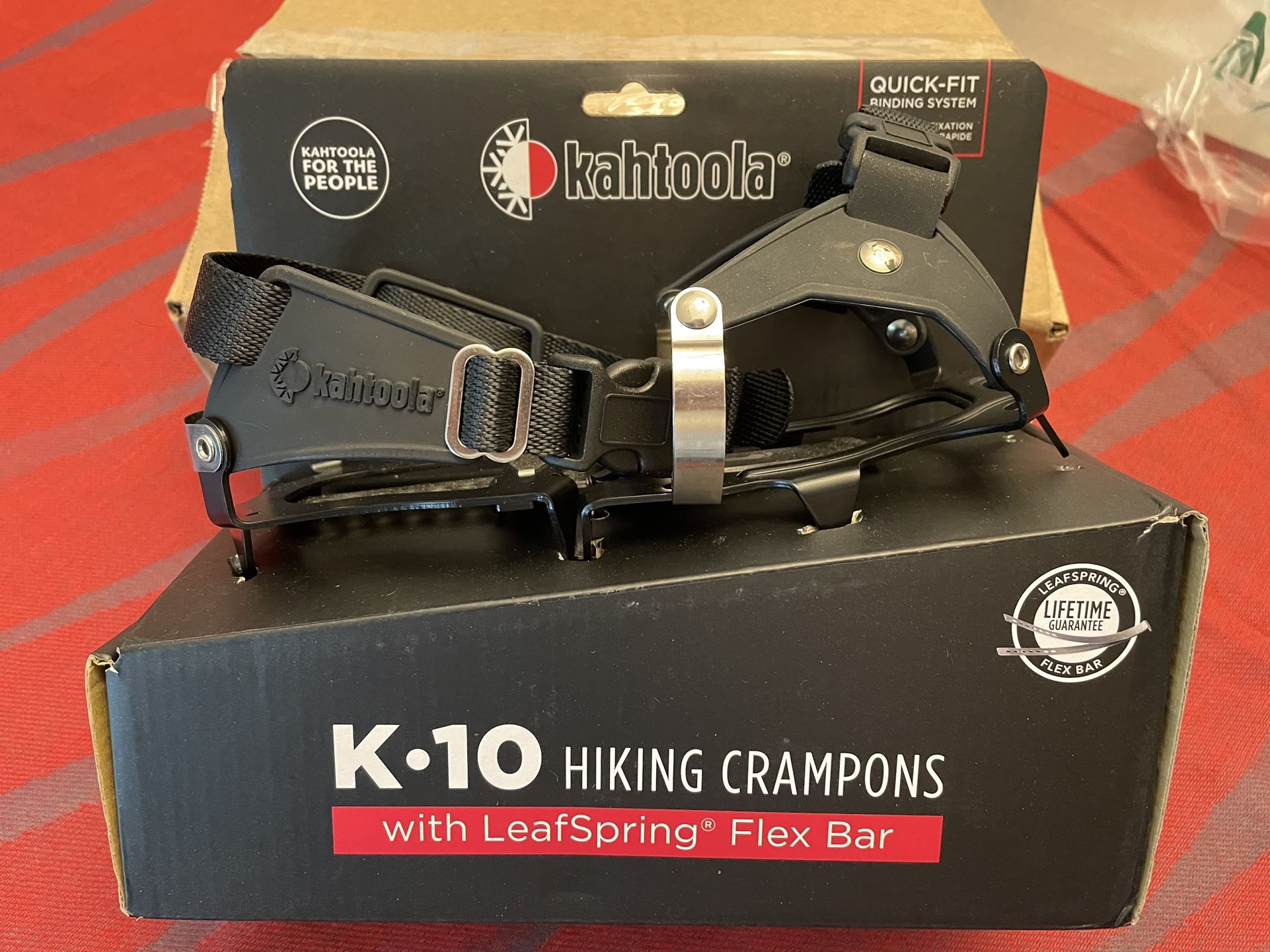 Kahtoola K 10 Hiking Crampon for Snow, Ice Mountaineering &Trekking