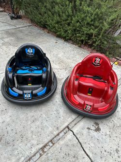 FunPark Electric Bumper Car 6V for Toddlers, Kids, Baby Ride On Toys, Ages 1.5-4 Years, LED Lights, 360...