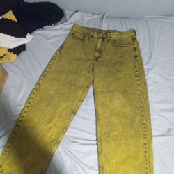 YELLOW LEVIS 578 