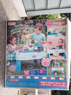 Little Tikes Build & Splash Water Table – 50+ Pieces