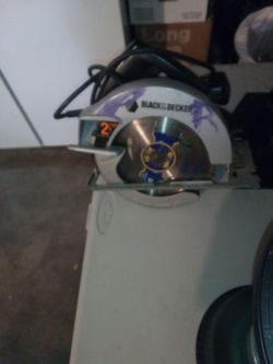 Black and decker skill saw