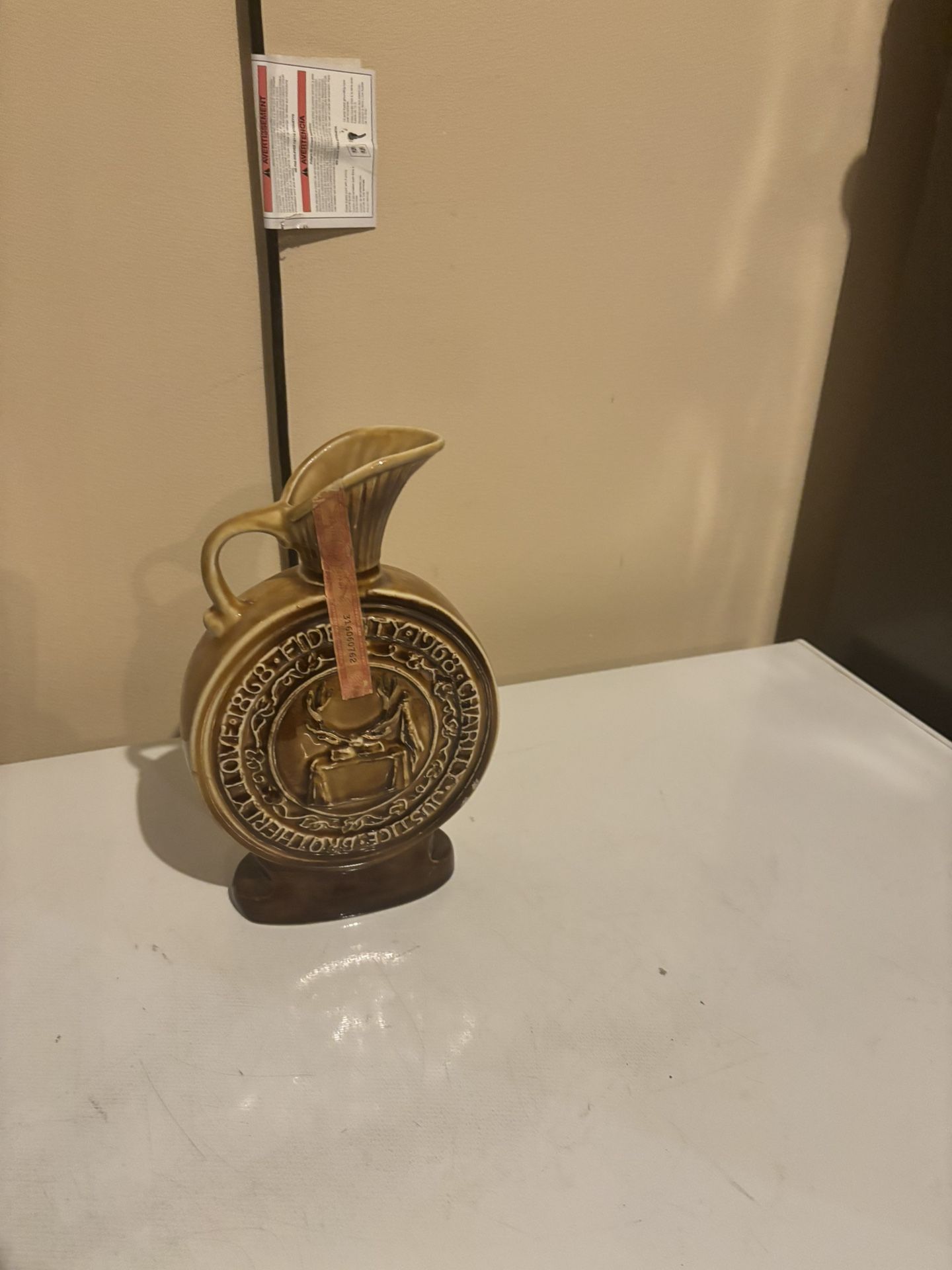 Vintage Decanter Protective Order of Elks