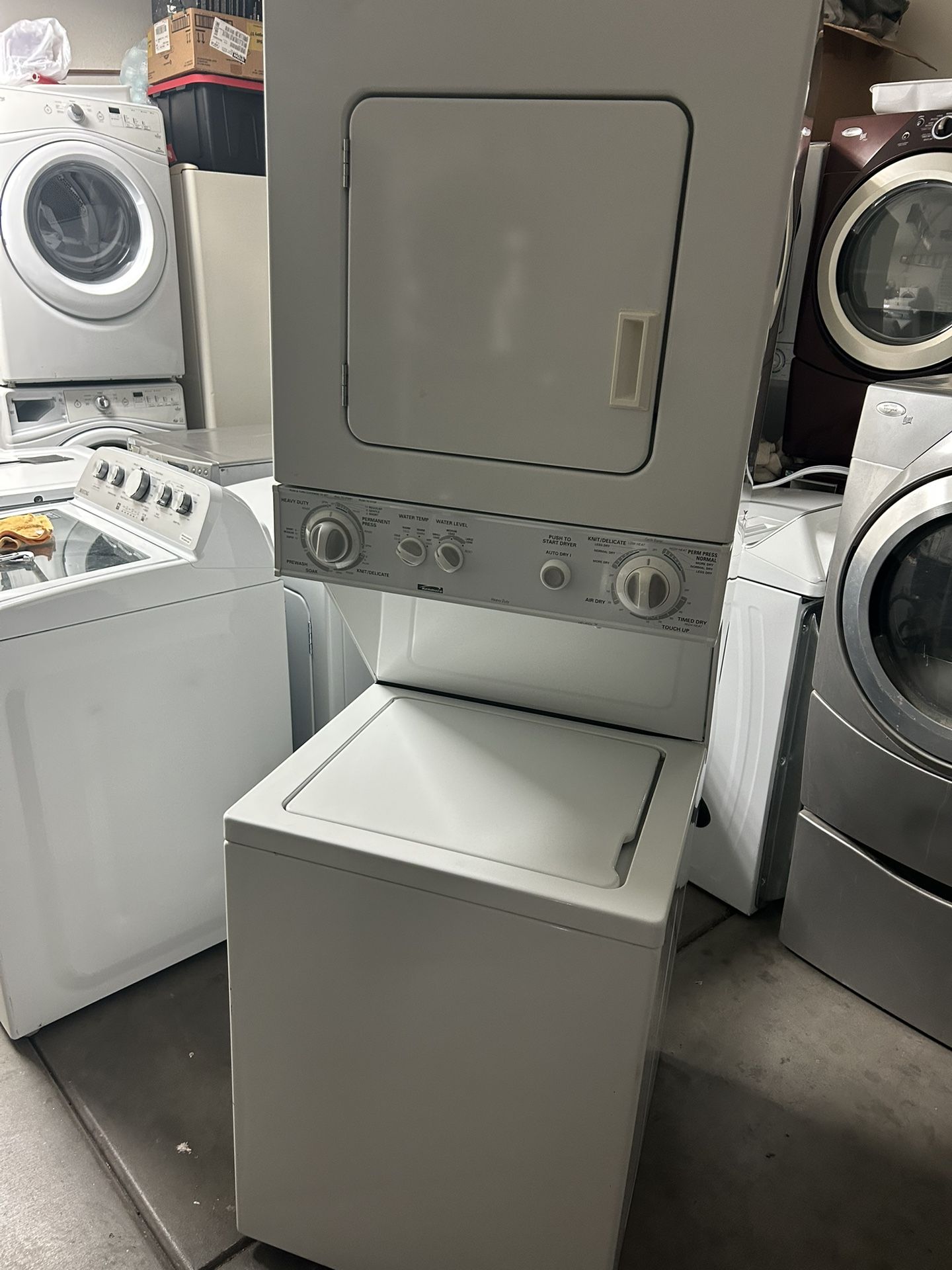 Kenmore, Washer And Electric Dryer Stackable