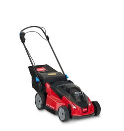 New in box self propelled toro lawn mower with battery and charger