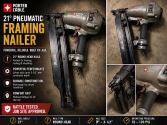 Porter-Cable 21° Framing Nailer