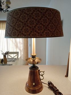  Mid-Century Candlestick Lamp