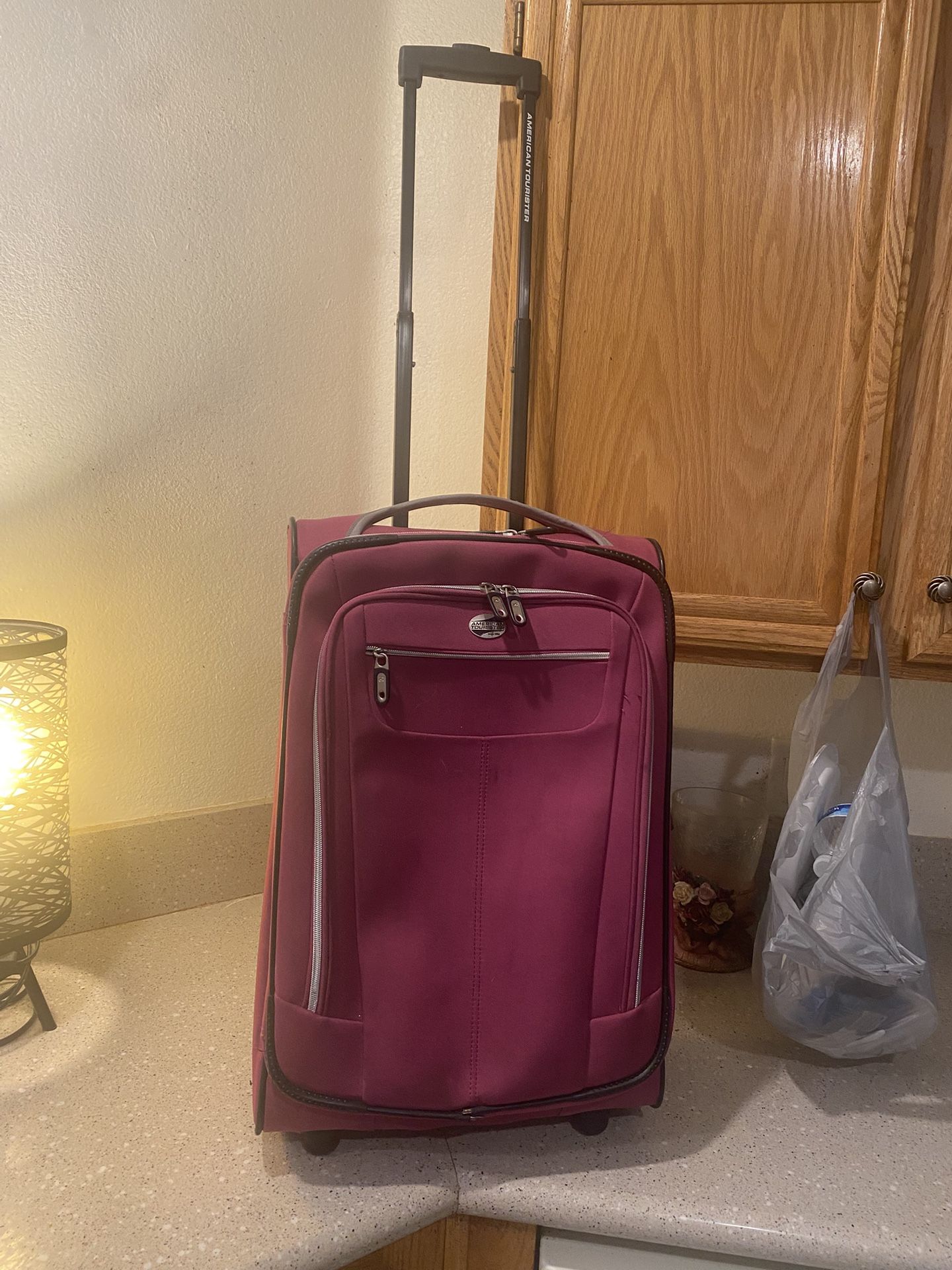 Carry On Zippers Good And Roller Wheels Good