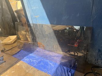 Glass table top