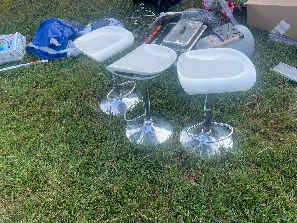 3 Bar Stools For Indoor Bar/kitchen Island