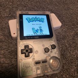 Nintendo Gameboy Pocket Clear IPS Screen Upgraded