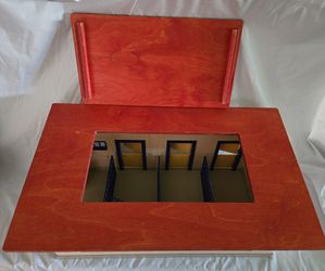 Vintage SCHLEICH 1999 Horse STABLE ~Large Barn 21" x 12" x 8" Not Perfect But Nice!