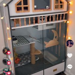 Luxury Pet Villa (Cat/Bunny Condo) – Stylish & Functional