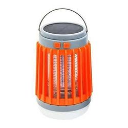 Solar Powered Bug Zapper, USB Charging Mosquito Killer Lamp, Waterproof Electric Insect Killer, Mosq