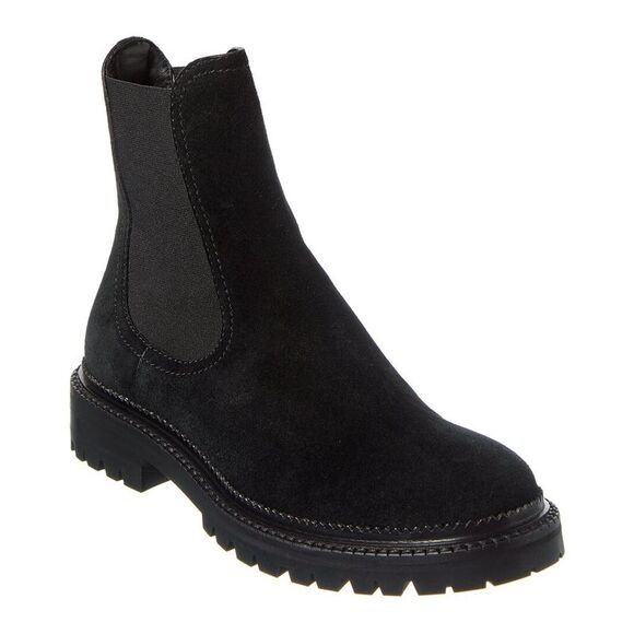 Jimmy Choo Blayse Suede Boot, Black, EUR Size 38