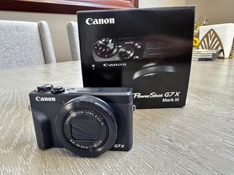 Canon PowerShot G7X Mark III