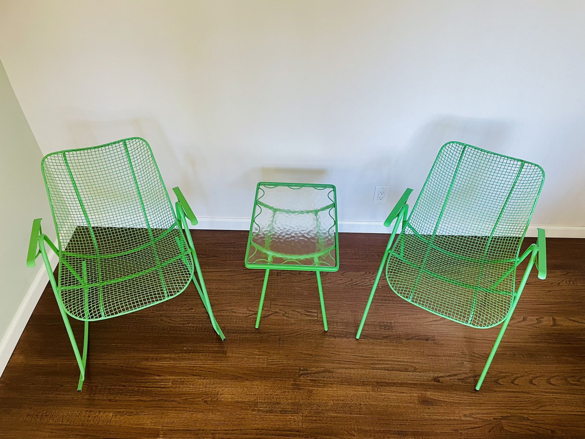 Russell Woodard Sculptura Rocking Chair, Armchair & Occasional Table