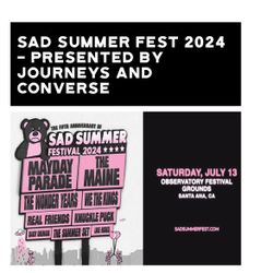Sad Summer Festival 2024  VIP 