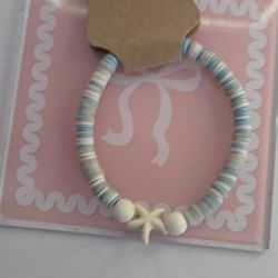 Handmade Clay Bead Bracelet