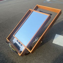 MCM Solid Wood Mirror