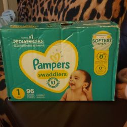 Pampers Size 1 Swaddlers 