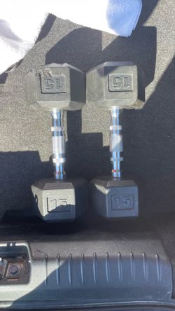 15 pound dumbbells