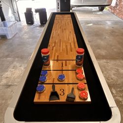 Atomic 9ft Shuffleboard Table 