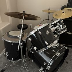Ludwig Accent Drum Set Black