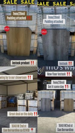 Vinyl Flooring In Stock In San Bernardino