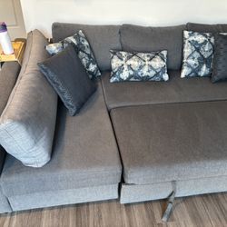 IKEA FRIHETEN - Dark blue Sectional